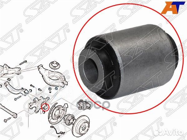 Сайлентблок Chevrolet Captiva 06-15 / Opel Antara