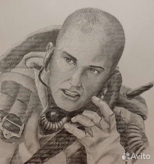 Портреты карандашом по фото