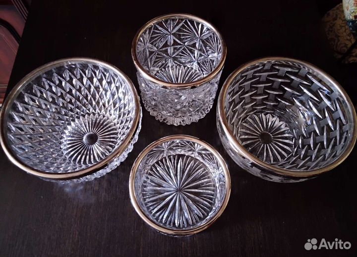 Вазы хрусталь СССР