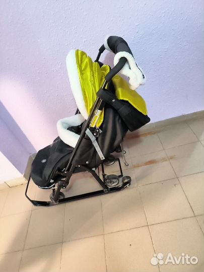 Санки коляска ника 7 5К
