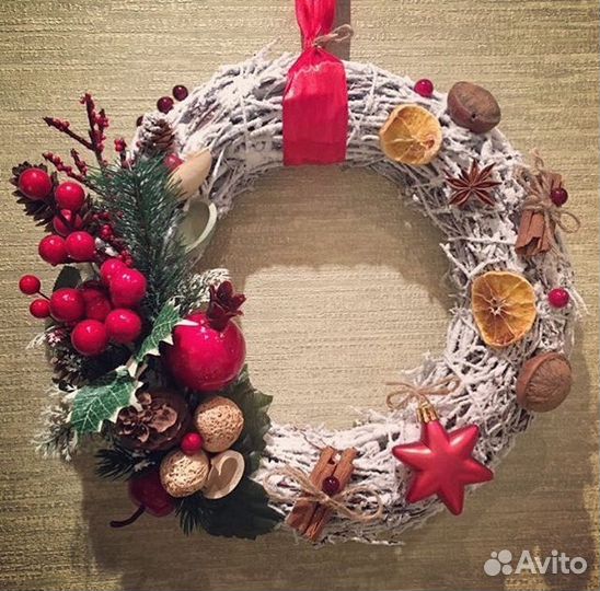 Рождественский венок (новогодний)