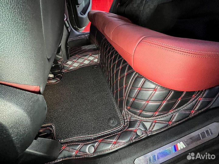 Автомобильные коврики 3D экокожа