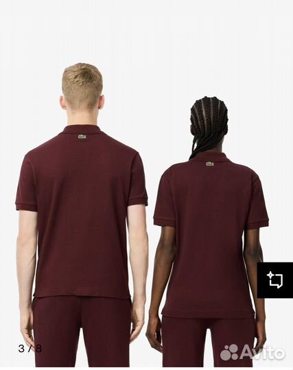 Поло мужская, женская Lacoste M