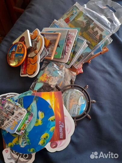 Магниты на холодильник пакетом