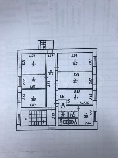 Офис, 106 м²