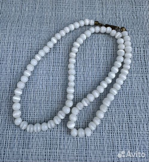 Бусы ожерелье мини баламут шарики винтаж