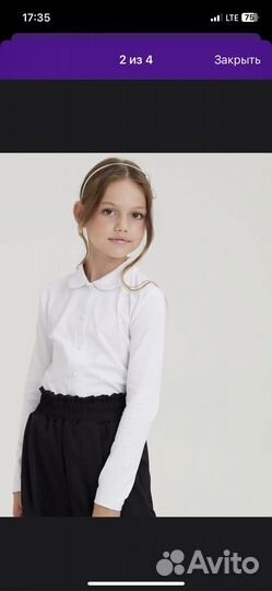 Блузка для девочки umka