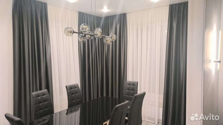 Пошив штор, тюль, портьеры, покрывало, подушки