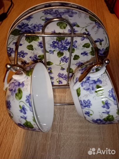 Фарфоровая чайная (кофейная) пара