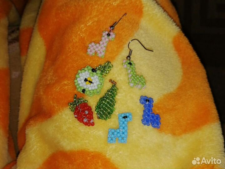 Фигурки из бисера