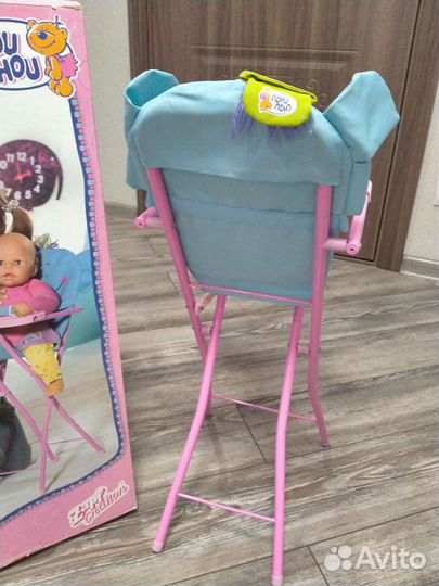 Игрушки для девочек стульчик для кукол baby born