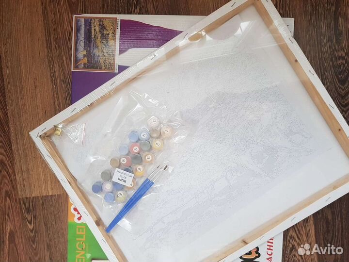 Набор для творчества новый акриловые краски