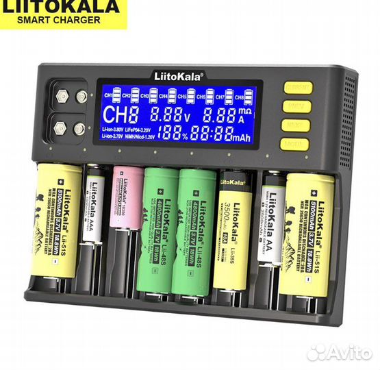 Зарядное устройство Liitokala Lii-S8