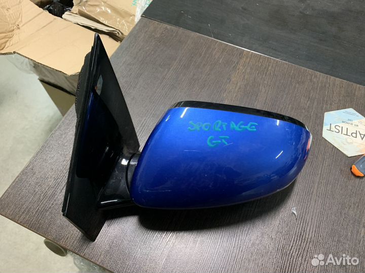 Киа спортейдж 4 зеркало левое с камерой