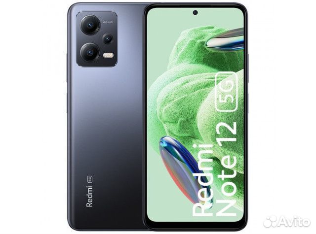 Xiaomi Redmi Note 12 5G 4/128GB Черный