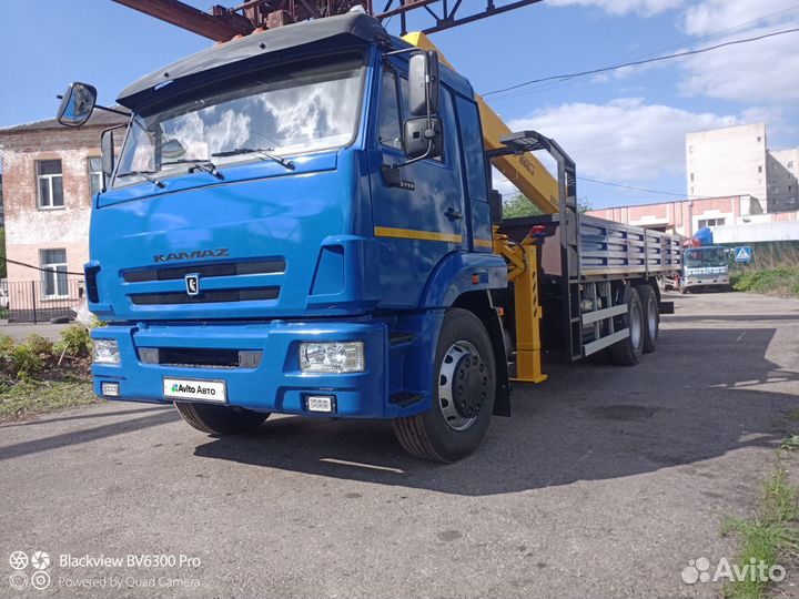 КАМАЗ 65117 с КМУ, 2012