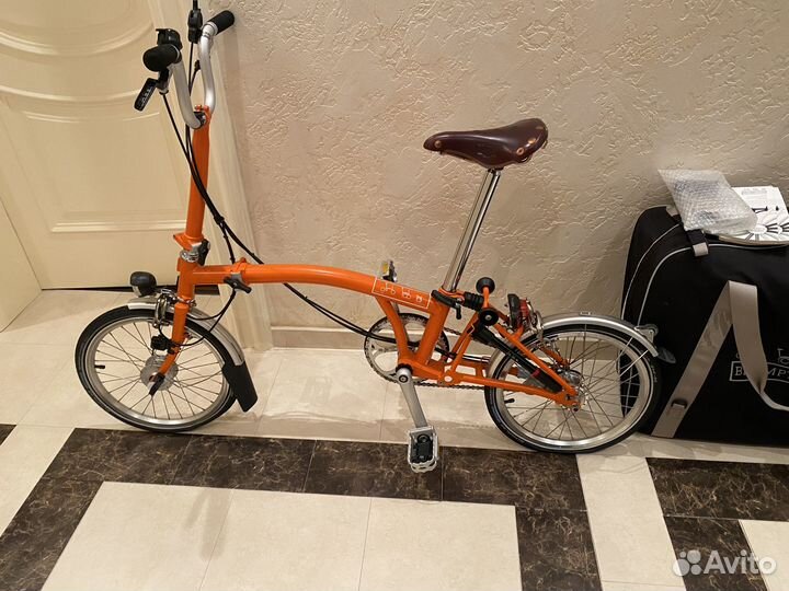 Велосипед brompton складной