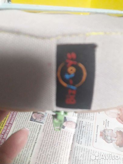 Резиновые игрушки. Мягкий бизиборд. Голова Кена