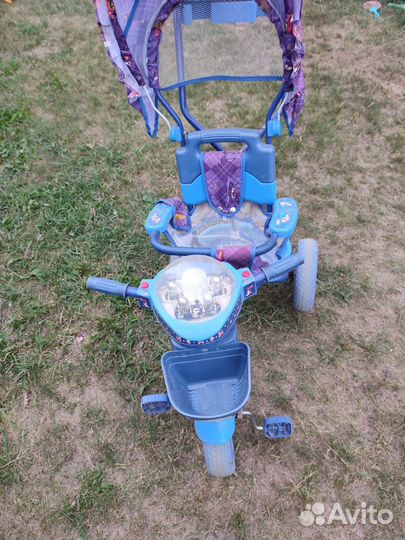 Детский велосипед с ручкой бу