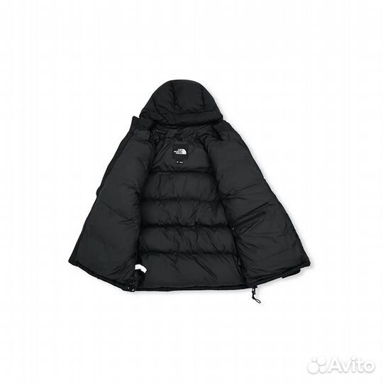 THE north face Down Jacket Men Black Gift Bag (XXL)(60)