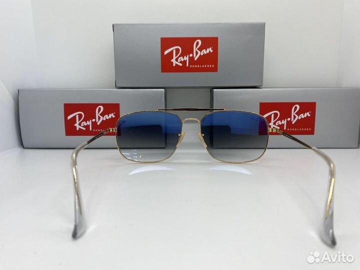 Очки RAY BAN Colonel 3560 001/3F градиент