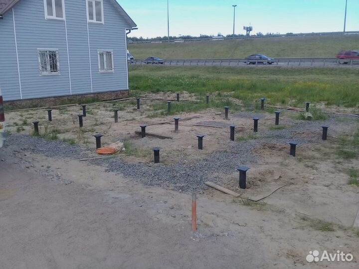 Винтовые сваи под ключ