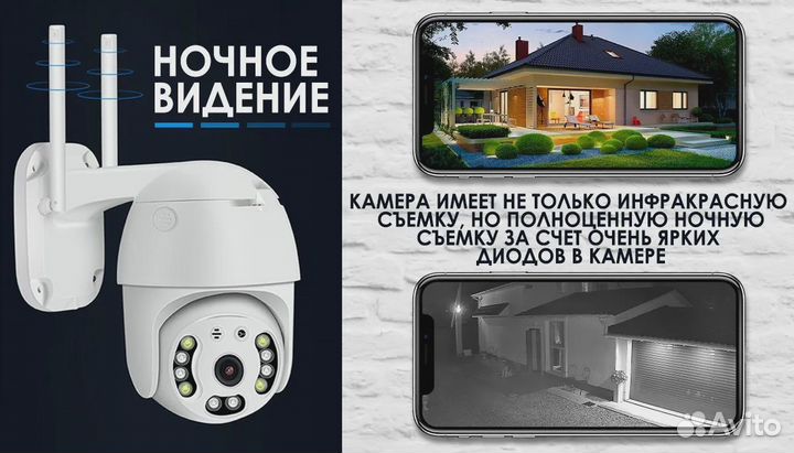 Wifi камера уличная 360 Новая
