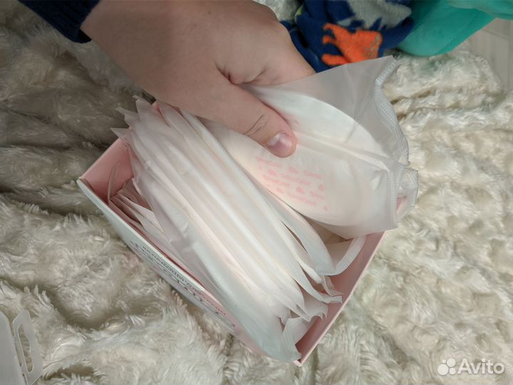 Вкладыши для груди joonies+ накладки на грудь 2шт