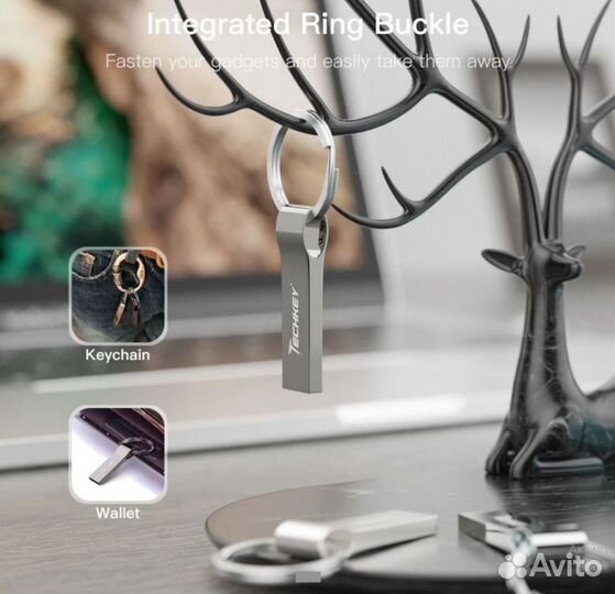 USB-флешка-накопитель techkey 32 гб новая