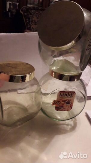 Банки стеклянные, цена за 1 шт, 10 шт по 180