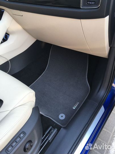 Автоковрики Премиум Шкода Кодиак Велюровые