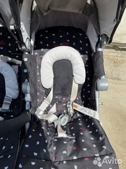 Коляска для двойни/погодок maclaren techno twin