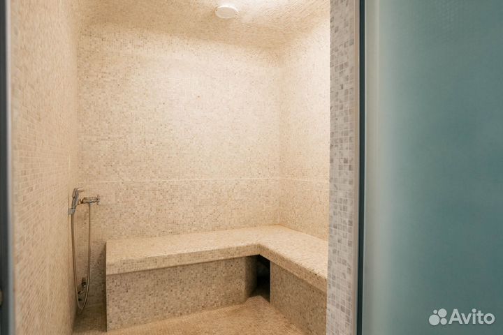 Баня сауна с бассейном