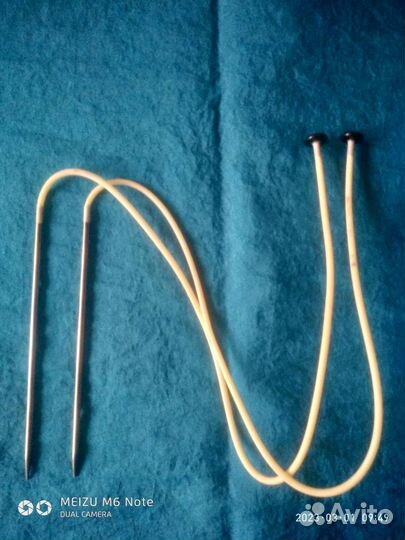 Спицы для вязания круговые б/у цена за все