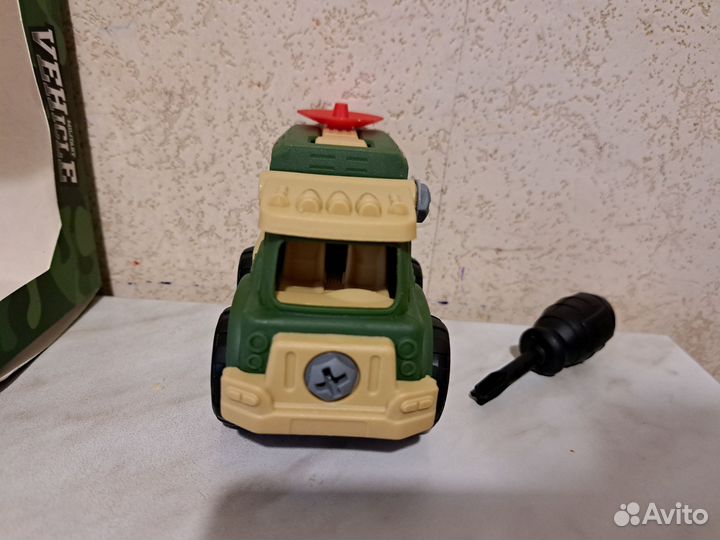 Машинка конструктор мини