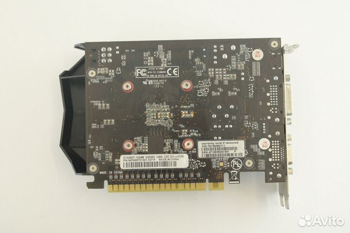 Видеокарта 1 GB GTX 650 Ti Palit