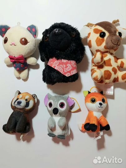 Мягкие игрушки и фигурки мини