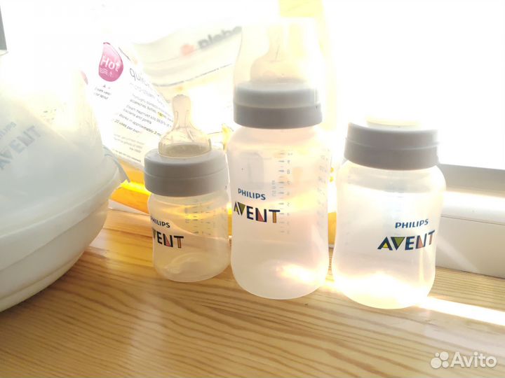 Стерилизатор philips Avent и 10 бутылочек