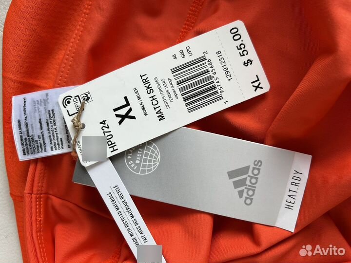 Теннисная юбка adidas XL новая оригинал