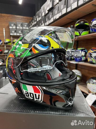 Шлем AGV K3 SV TOP - tartaruga S MS