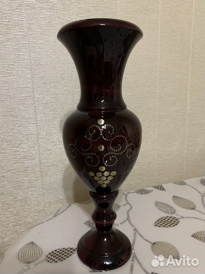 Ваза деревянная ручной работы