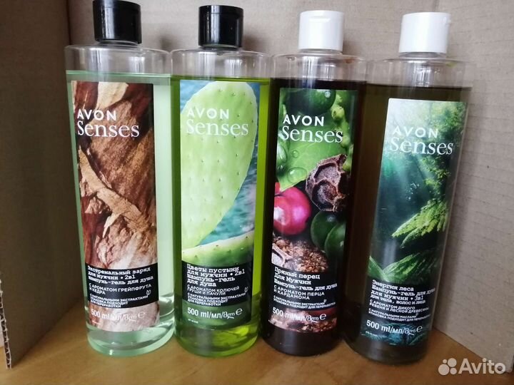 Гели для душа avon Senses