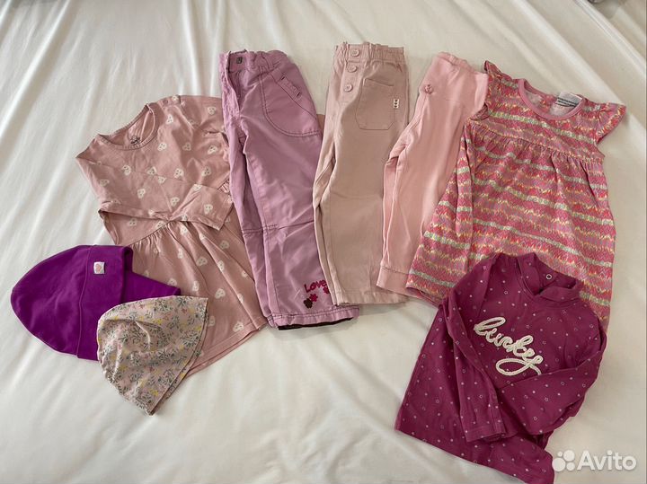 Пакет вещей на девочку 92