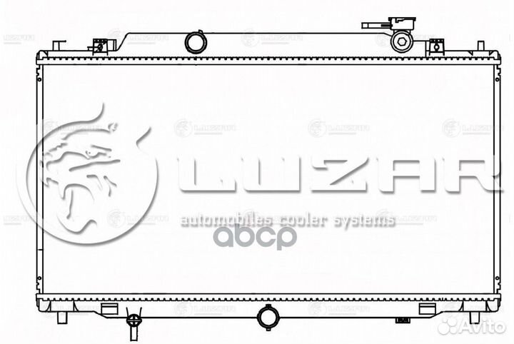 Радиатор охл. для а/м Mazda 6 (GJ) (12) M/A LR