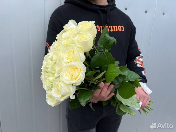 Букет голландских роз 25 шт