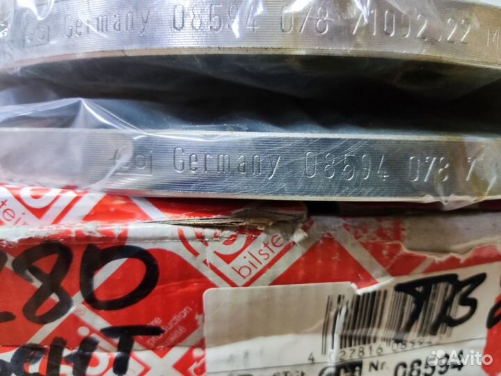 Диск тормозной передний Audi A4 1.6/1.9TDi 280мм