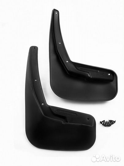 Брызговики задние Skoda Rapid 2014+ полиуретан