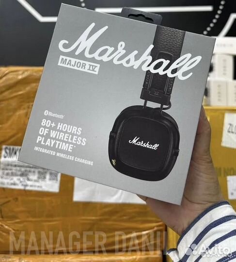 Наушники marshall major 4 запечатаны