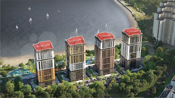 3-к. квартира, 67,3 м², 20/21 эт.