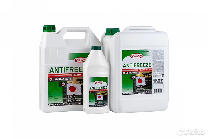 Антифриз Samson korea green 5 кг